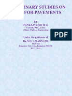 Preliminary Studies On Hpc's For Pavements