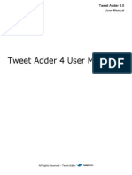 Tweet Adder 4 User Manual