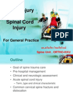 Spinal Injury & Spinal Cord Injury: For General Practice