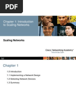 Chapter 1: Introduction To Scaling Networks