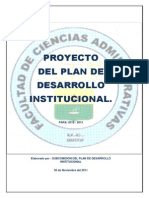 Proyecto Plan de Desarrollo Institucional %283%29