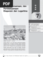 Download Fungsi Persamaan Dan Pertidaksamaan Eksponen Dan Logaritma-Bab 7 by Medya Septina SN23662400 doc pdf