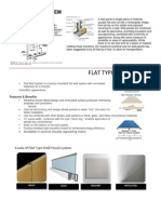 Flat Type Wall System