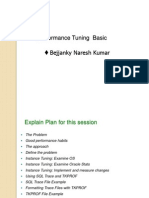 Performance Tuning Basic Bejjanky Naresh Kumar