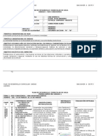 Plan de Aula Unidad 1 Segunda Seccion2014