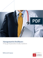Management in Healthcare Report