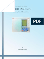 Understanding and Testing the ABB RED670 Distanc Line Differential Relay