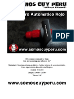 Bebedero Automatico Rojo Ficha Tecnica PDF