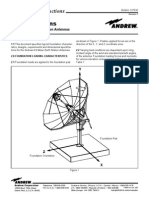 Foundation Specifications: Installation Instructions