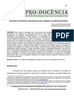 Texto 2 - Atuação Do Pedagogo em Espaços Não-Formais