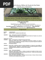 Seminário Democracia Participativa