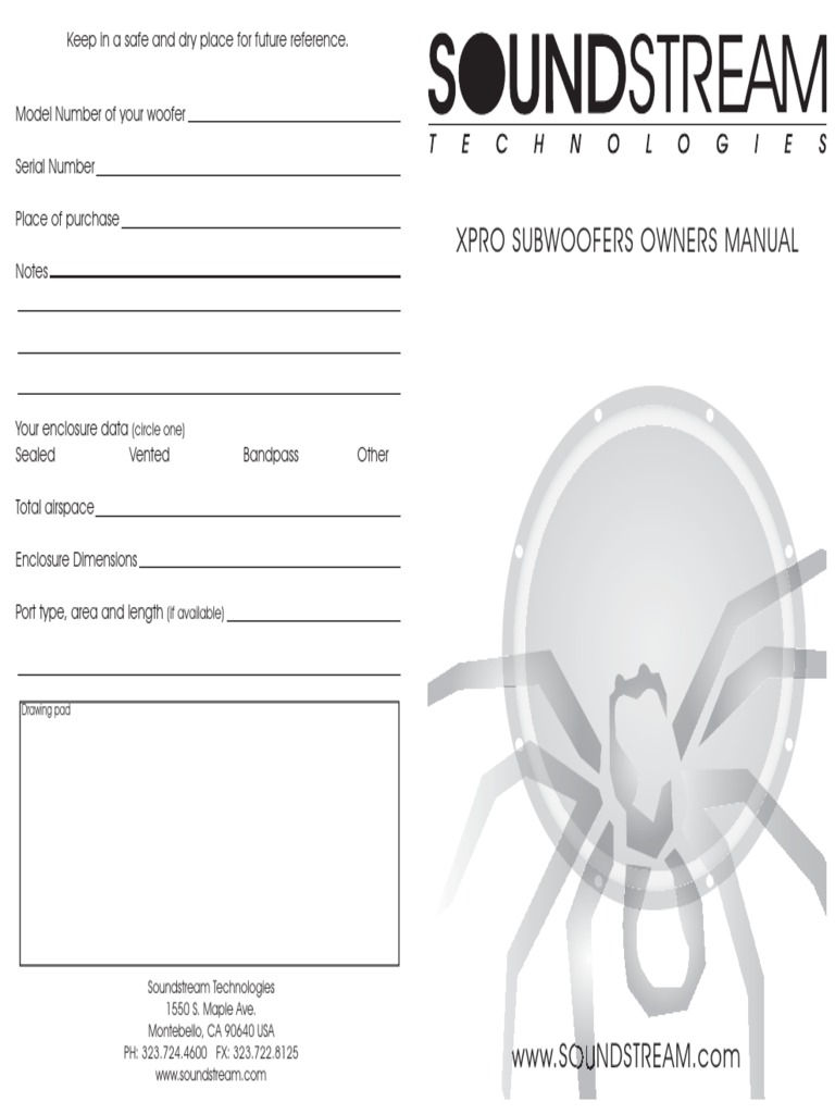 XPRO Manual Complete PDF Sound Audio Engineering