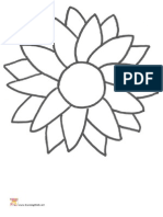 Printable Sunflower