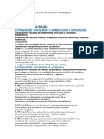 Matemáticas 11o grado estándares funciones vectores