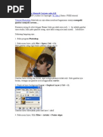 Download Photoshop  Mengubah Gambar Menjadi Cartoon Code by rio doloksaribu SN23665288 doc pdf