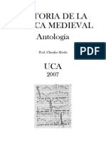 Morla Claudio - Historia de La Musica Medieval - Antologia