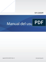Samsung Galaxy s5 User Manual SM G900M Spanish Language Latin America
