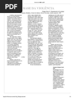 A base da viol�ncia