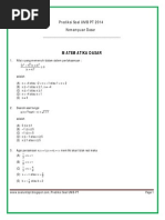 Prediksi Soal Umb-Pt Ipa 2014 & Pembahasan+tkd PDF