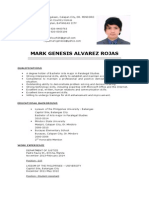 Mark Genesis Rojas CV Revised