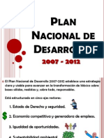 Plan Nacional de Desarrollo