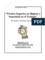 Modulo II-02 - Planificacion de Emergencias