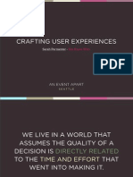 Crafting User Experiences: An Event Apart