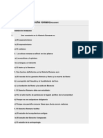 Cuestionario Derecho RomanoDocument Transcript