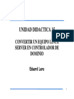 LINUX - UD15 - Controlador de Dominio en Linux