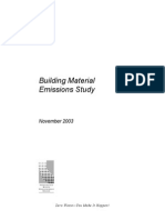 BLDG Material Emissions Study Final Report