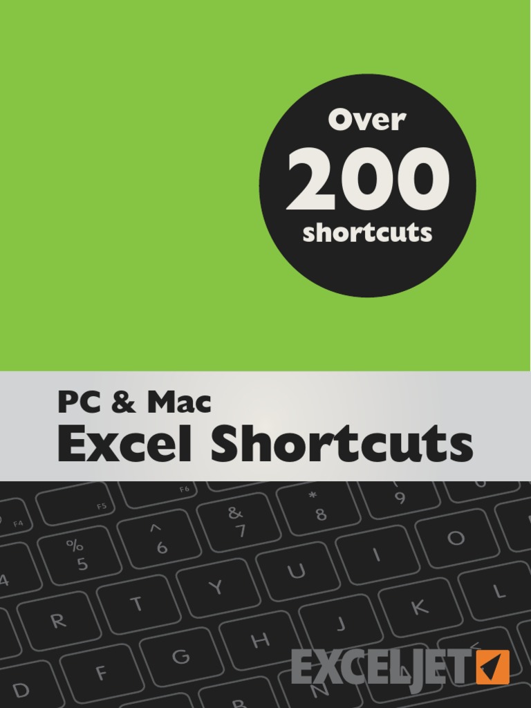 Excel Shortcuts Mac PDF Microsoft Excel Keyboard Shortcut