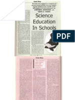 Science education in Schools in India