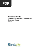 Pan Os 6.0 Cli Ref | PDF | Telecommunications | System Software