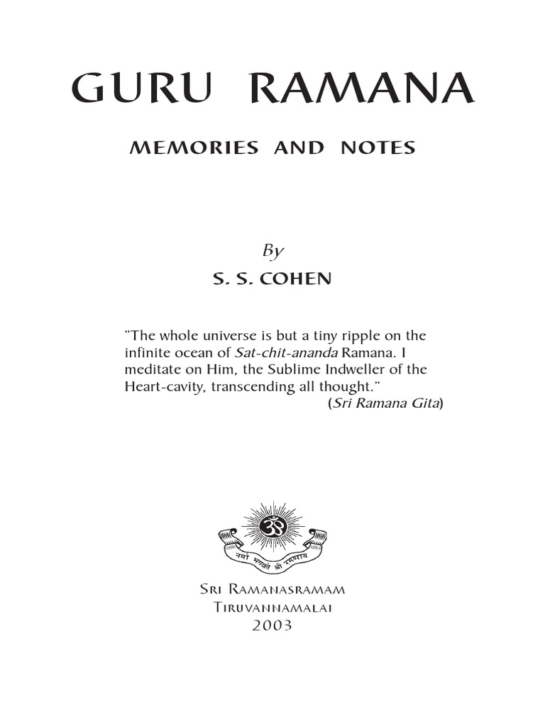 Guru Ramana | PDF