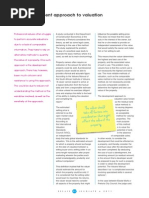 The Development Approach to Valuation