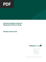 Download Existing Conditions Asset Reserve Study Private Country Club by Michael D Vogt SN23667362 doc pdf