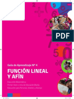 Funcion Lineal y Afin