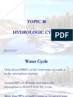 Topic 10 Hydrologic Cycle: CHEM115 Environmental Chemistry