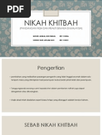 Download Nikah Khitbah Slide by AkmalIsmail SN236681692 doc pdf