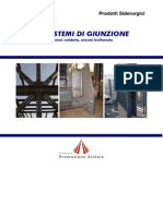 12 - Giunzioni Sistemi Di Giunzione - Unioni Saldate e Bullonate - Promozione Acciaio