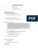 15 Blood Banking and Transfusion Disorders