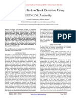 Automatic Broken Track Detection Using LED-LDR Assembly: Avinash - Vanimireddy, D.Aruna Kumari