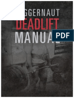 The Juggernaut Method Deadlift Manual