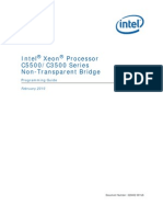 Intel Xeon Processor C5500 and C3500 Series Non-Transparent Bridge Programming Guide