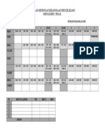 JADUAL WAKTU  (Kosong)