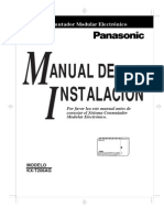 Panasonic KX-T206AG Manual de Instalacion