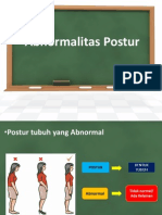 Abnormalitas Postural