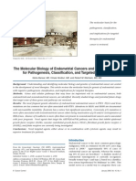The Molecular Biology of Endometrial Cancers and The Implications For Pathogenesis, Classification, and Targeted Therapies, 2009