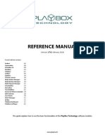 Playbox Reference Manual