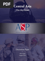 Download Central Asia - 5 Critical Issues by The American Security Project SN236701256 doc pdf